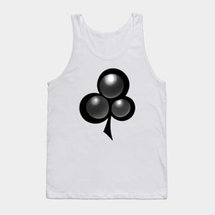 Alice in Wonderland Clubs Suite Playing Cards Tank Top